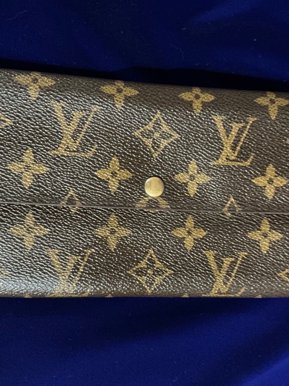 Vintage Louis Vuitton monogram long wallet